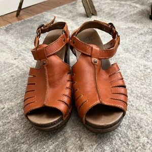 Dansko platform wedges